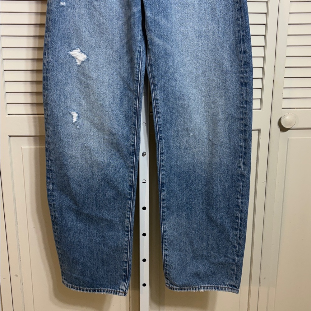 NWT Madewell The Balloon Jean Distressed Barrel Leg Size 26 - Picture 7 of 16
